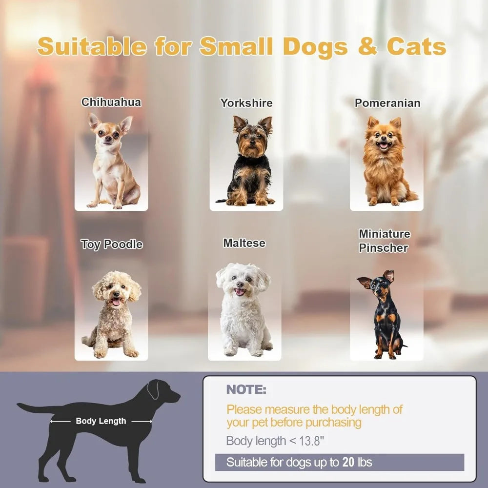 "gray 27-inch pet sofa with cushion, removable cover and wooden legs for small dogs and cats"