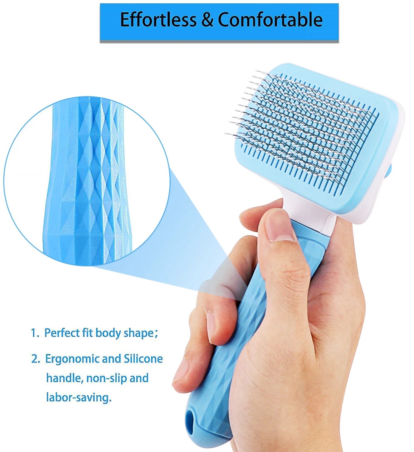 Dog Hair Remover Brush Cat  Hair Grooming And Care Comb For Long Hair  Pet Removes Hairs Cleaning Bath Brush  Supplies