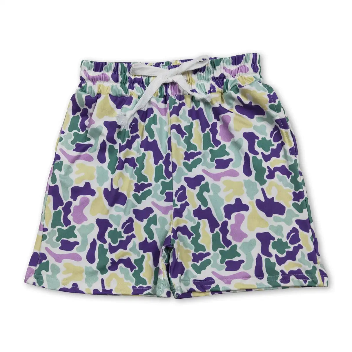 Sibling Colors Baby Boys Southern Camo Pockets Shorts Bottoms