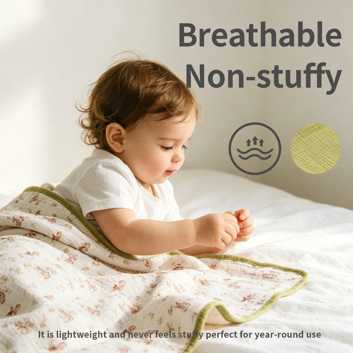 #My Soft Life# 75X100cm Baby Receive Blanket for Newborn Cotton Muslin Swaddle Blanket Bedding Infant Bath Towel