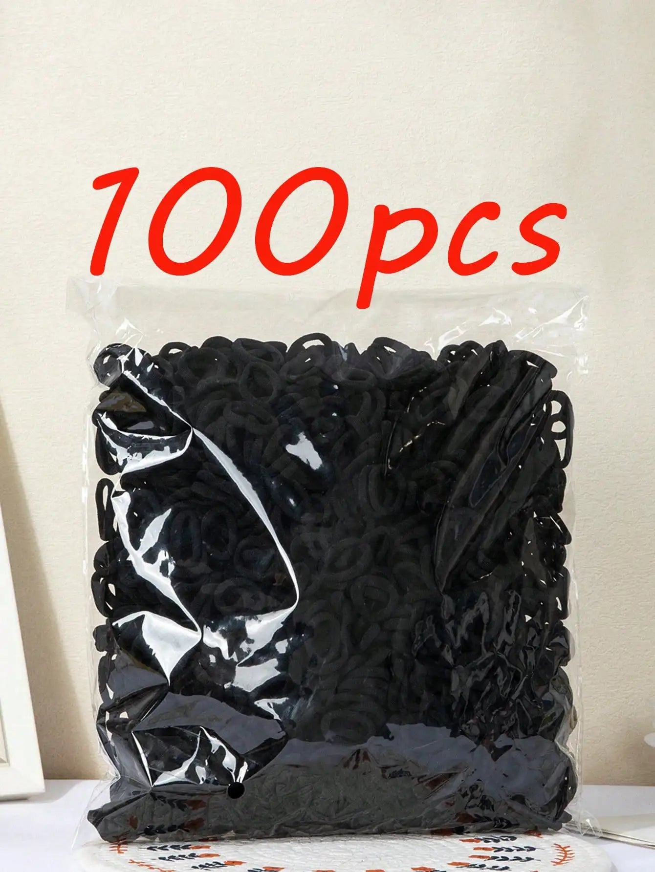 100Pcs Girls Elastic Hair Ties Colorful Nylon Small Hair Tie For Teen Ponytail Holder Scrunchie Teen Hair Accessories