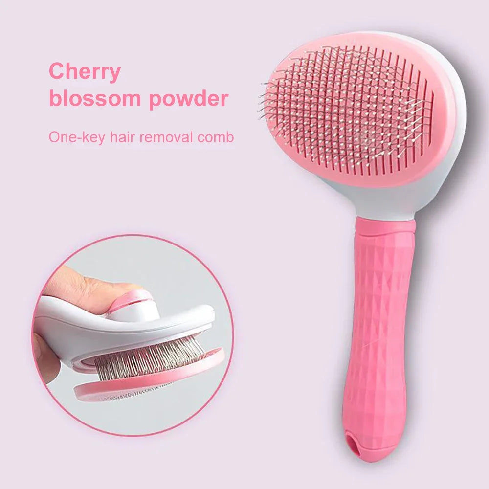 Dog Hair Remover Brush Cat  Hair Grooming And Care Comb For Long Hair  Pet Removes Hairs Cleaning Bath Brush  Supplies